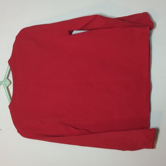 3 for $10 Bundle Sale! J Khaki Red Glittery Penguin T-shirt Christmas Size 5 - Picture 4 of 4